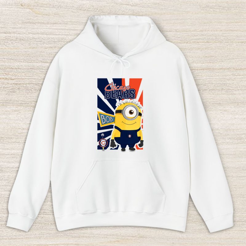 Minion X Chicago Bears Team X NFL X American Football Unisex Pullover Hoodie TAH3956