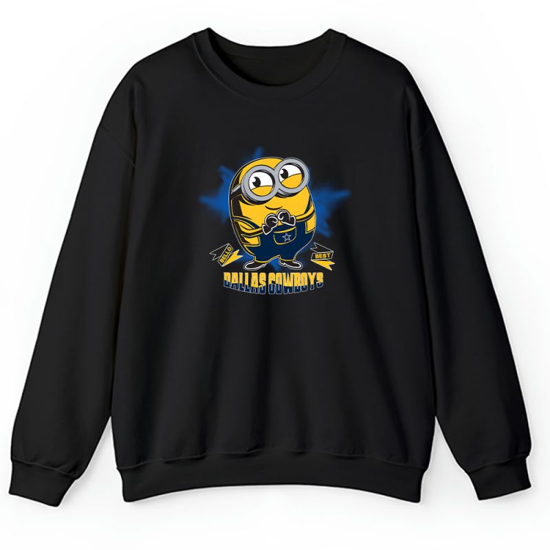 Minion X Dallas Cowboys Team X NFL X American Football 2 Unisex Sweatshirt TAS3176