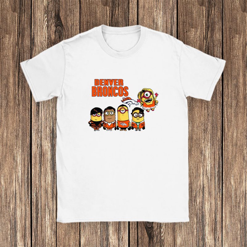 Minion X Denver Broncos Team American Football Unisex T-Shirt TAT5175