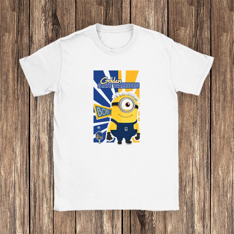 Minion X Golden State Warriors Team X NBA X Basketball Unisex T-Shirt Cotton Tee TAT4410