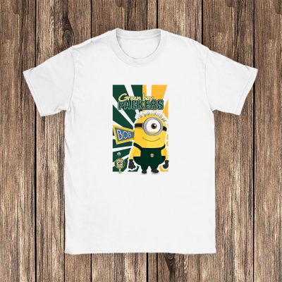 Minion X Green Bay Packers Team X NFL X American Football Unisex T-Shirt Cotton Tee TAT3959