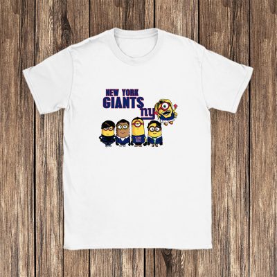 Minion X New York Giants Team American Football Unisex T-Shirt TAT5178