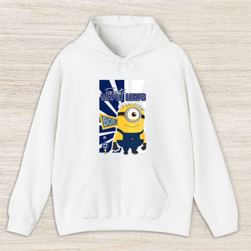 Minion X Toronto Maple Leafs Team X NHL X Hockey Fan Unisex Pullover Hoodie TAH4423