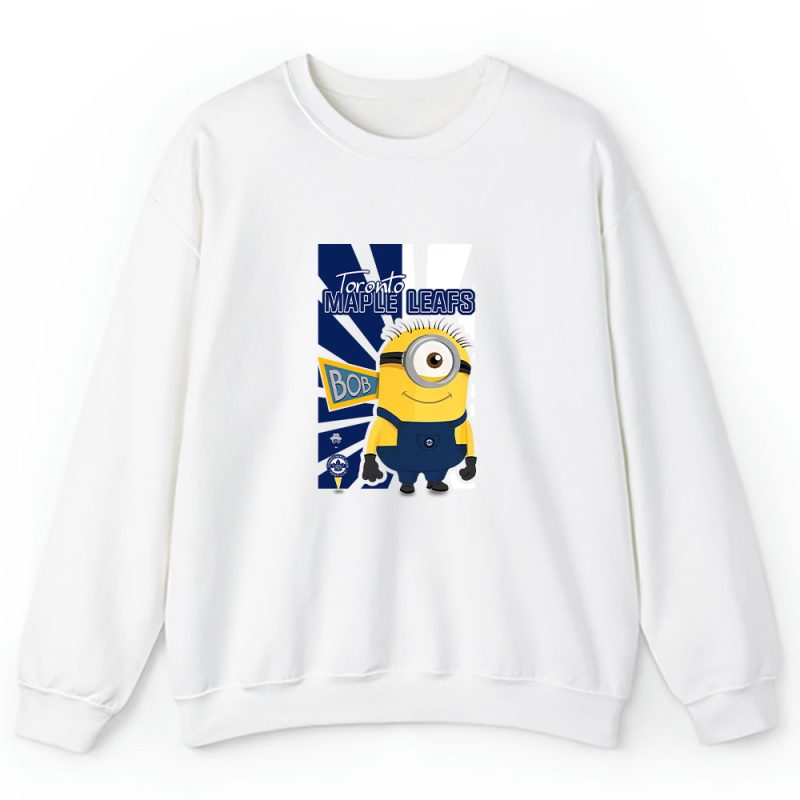 Minion X Toronto Maple Leafs Team X NHL X Hockey Fan Unisex Sweatshirt TAS4423