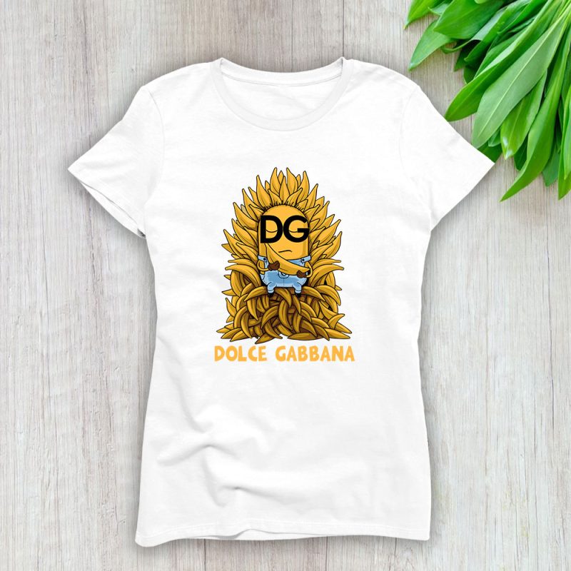 Minions Dolce & Gabbana Brand Lady T-Shirt Women Tee TLT3979