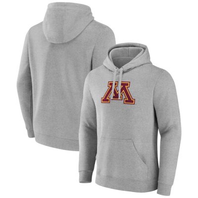 Minnesota Golden Gophers Logo Pullover Hoodie - Gray