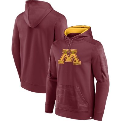 Minnesota Golden Gophers On The Ball Pullover Hoodie - Maroon