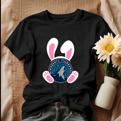 Minnesota Timberwolves Easter Bunny Unisex T-Shirt IPP2102