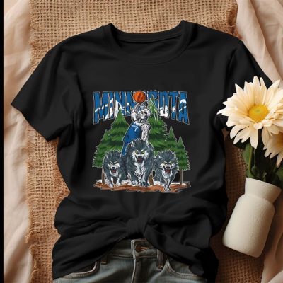 Minnesota Timberwolves Skeleton Basketball Unisex T-Shirt IPP1232