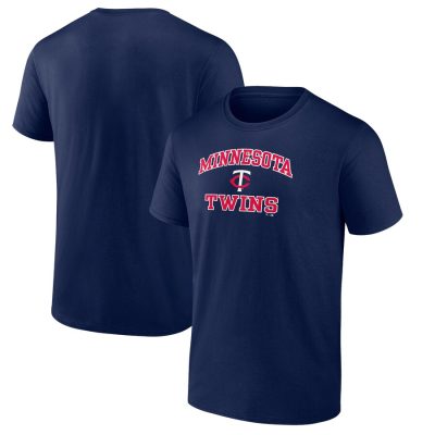 Minnesota Twins Heart & Soul Evergreen Unisex T-Shirt - Navy