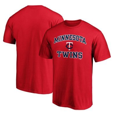 Minnesota Twins Heart & Soul Unisex T-Shirt - Red