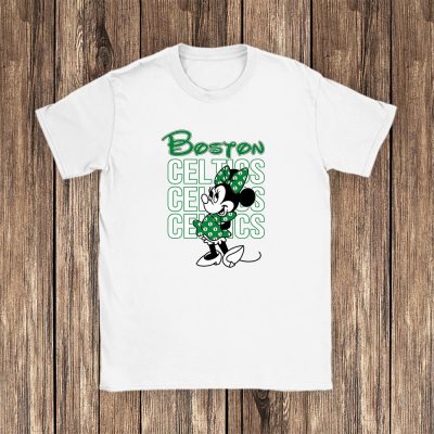 Minnie Mouse X Boston Celtics Team  Basketball Unisex T-Shirt TAT5193