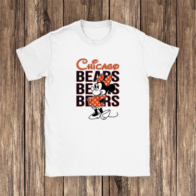 Minnie Mouse X Chicago Bears Team American Football Unisex T-Shirt TAT5203