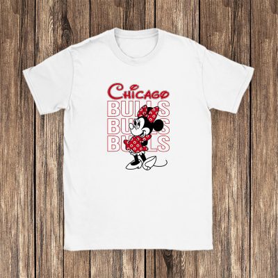 Minnie Mouse X Chicago Bulls Team  Basketball Unisex T-Shirt TAT5195