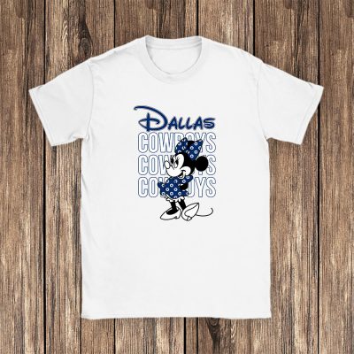 Minnie Mouse X Dallas Cowboys Team American Football Unisex T-Shirt TAT5204