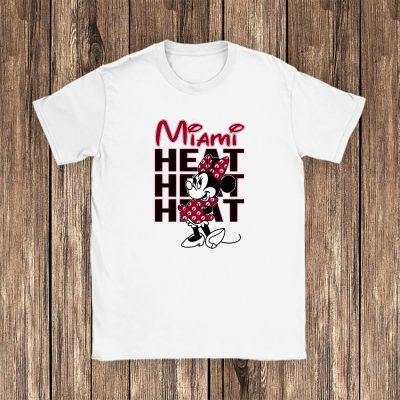 Minnie Mouse X Miami Heat Team  Basketball Unisex T-Shirt TAT5201