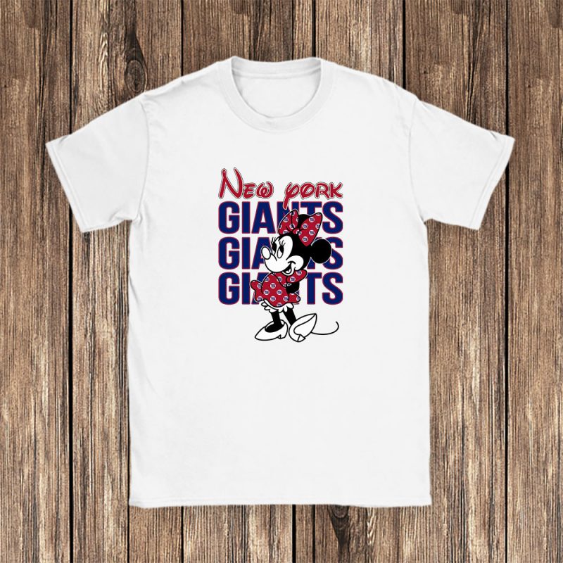 Minnie Mouse X New York Giants Team American Football Unisex T-Shirt TAT5208