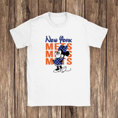 Minnie Mouse X New York Mets Team Baseball Fans Unisex T-Shirt TAT5187