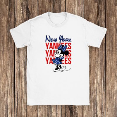 Minnie Mouse X New York Yankees Team Baseball Fans Unisex T-Shirt TAT5188