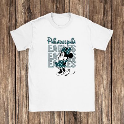 Minnie Mouse X Philadelphia Eagles Team American Football Unisex T-Shirt TAT5209