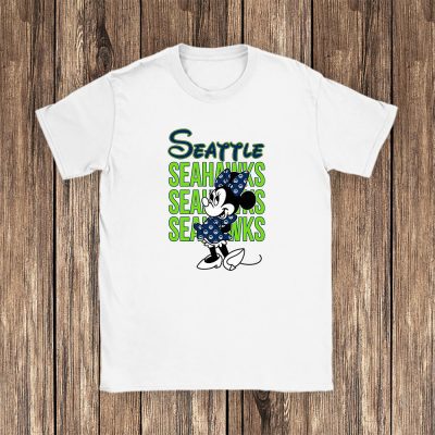 Minnie Mouse X Seattle Seahawks Team American Football Unisex T-Shirt TAT5211