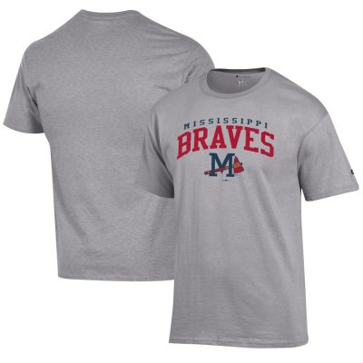 Mississippi Braves Champion T-Shirt - Gray