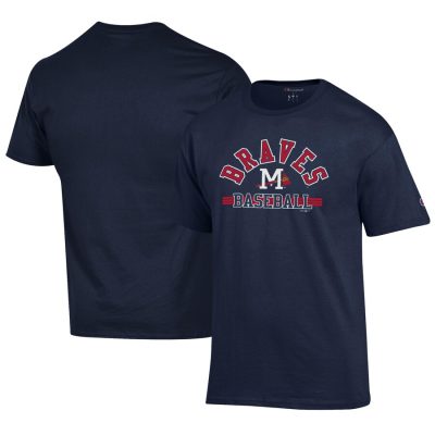 Mississippi Braves Champion T-Shirt - Navy