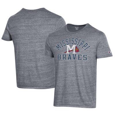 Mississippi Braves Champion Ultimate T-Shirt - Gray