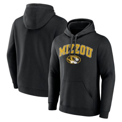 Missouri Tigers Campus Pullover Hoodie - Black