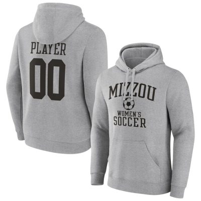 Missouri Tigers Soccer Pick-A-Player NIL Gameday Tradition Pullover Hoodie- Gray