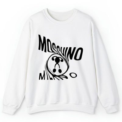 Moschino Double Question Mark Logo Crewneck Sweatshirt CSTB0920