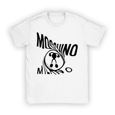 Moschino Double Question Mark Logo Kid Tee Unisex T-Shirt TTB1927