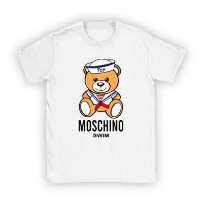 Moschino Swim Teddy Bear Kid Tee Unisex T-Shirt TTB1920