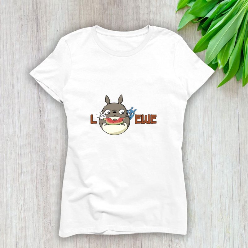 My Neighbor Totoro Loewe Brand Lady T-Shirt Women Tee TLT3991