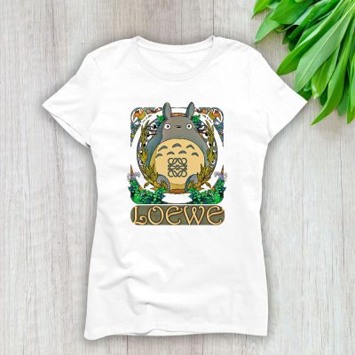 My Neighbor Totoro Loewe Brand Lady T-Shirt Women Tee TLT3993