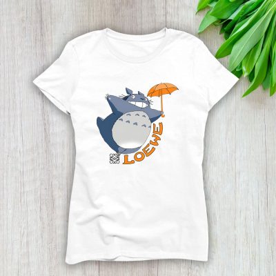 My Neighbor Totoro Loewe Brand Lady T-Shirt Women Tee TLT3995