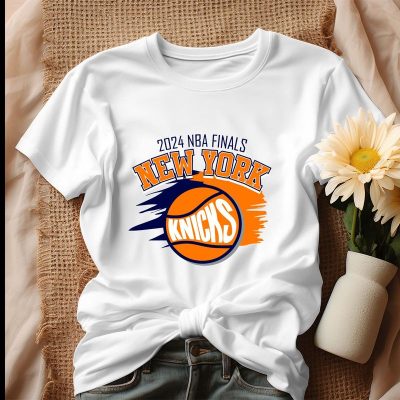 NBA 2024 Finals New York Knicks Basketball Unisex T-Shirt Cotton Tee