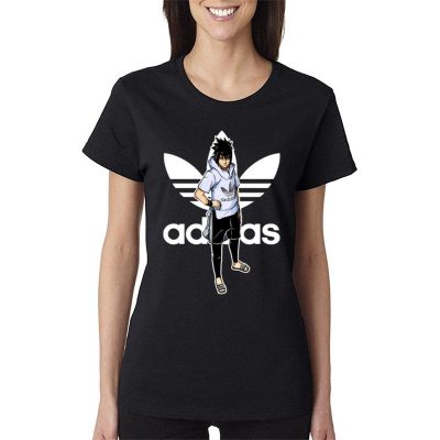 Naruto Sasuke Adidas Women Lady T-Shirt