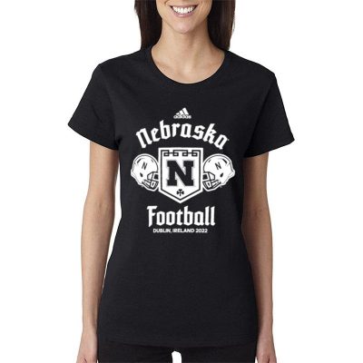 Nebraska Huskers Adidas Dublin Strategy Game Fresh Women Lady T-Shirt