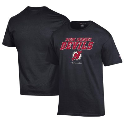 New Jersey Devils Champion T-Shirt - Black