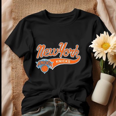 New York Knicks Basketball NBA Unisex T-Shirt Cotton Tee