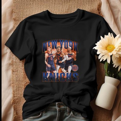 New York Knicks Basketball Players Unisex T-Shirt Cotton Tee