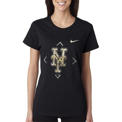 New York Mets Nike 2023 Camo Logo Women Lady T-Shirt