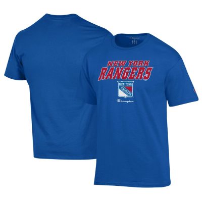 New York Rangers Champion T-Shirt - Royal