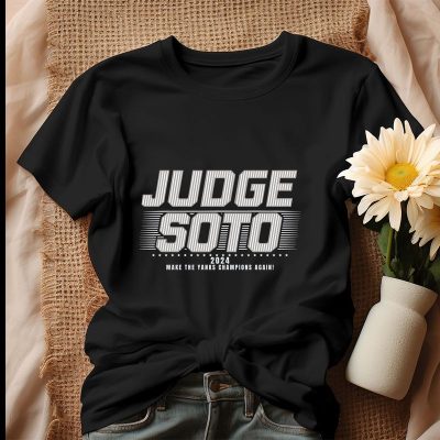 New York Yankees Baseball Judge Soto Unisex T-Shirt Cotton Tee