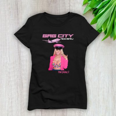 Nicki Minaj Gag City Deluxe Lady T-Shirt Women Tee For Fans TLT1893