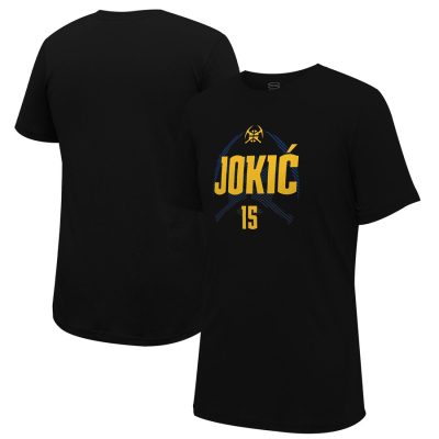 Nikola Jokic Denver Nuggets Stadium Essentials Unisex 2023/24 City Edition Player Graphic T-Shirt - Black