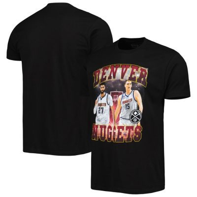 Nikola Jokic & Jamal Murray Denver Nuggets Stadium Essentials Unisex Player Duo T-Shirt - Black