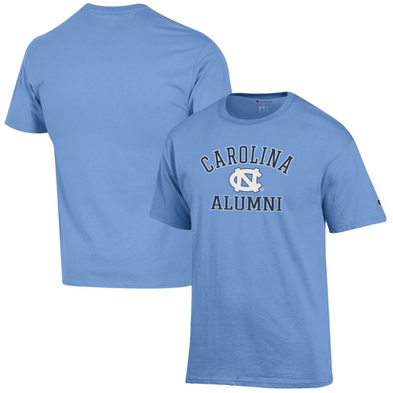 North Carolina Tar Heels Champion Alumni Logo T-Shirt - Carolina Blue