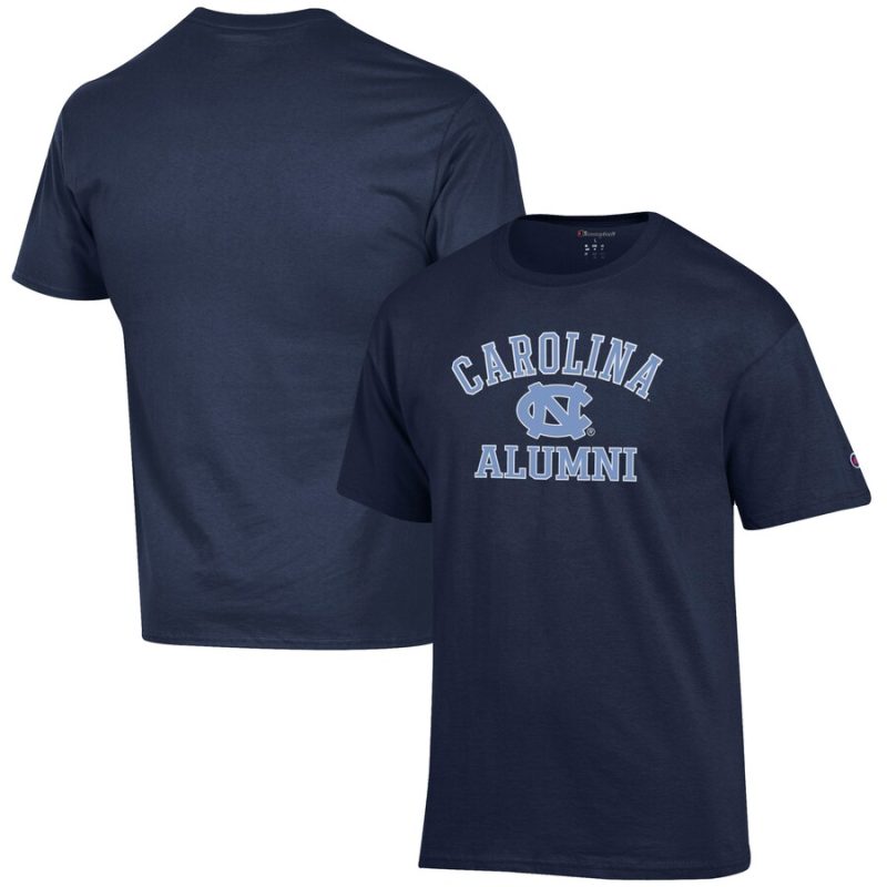 North Carolina Tar Heels Champion Alumni Logo T-Shirt - Navy